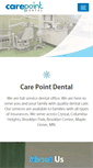 Mobile Screenshot of carepointdentalmn.com